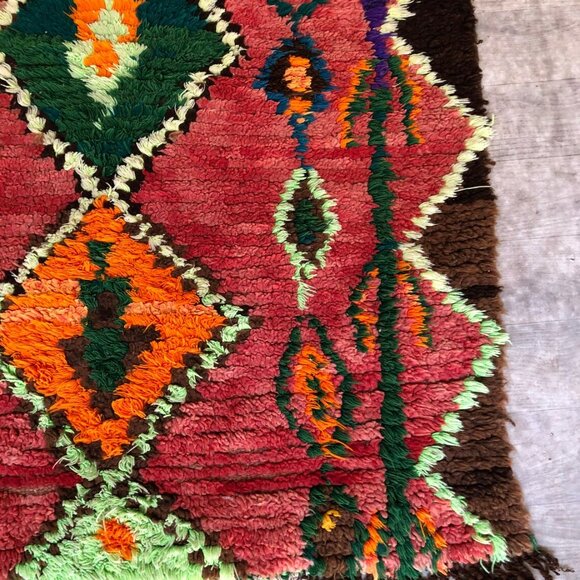 Antique berber Vintage Runner - Hand-Knotted rug 2,11x7,7ft - Picture 3 of 6